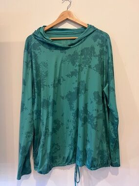 Mountain Hardwear Teal Women's Performance Top